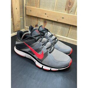 Nike Free 5.0 Mens Running Shoes Size 7.5 Gray & Red Lightweight Athletic Sneake